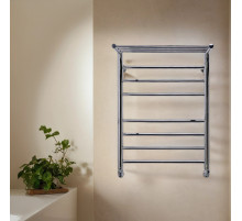 Полотенцесушитель водяной Comfysan Luce W-8 80/50 с полкой, хром