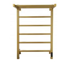 Полотенцесушитель электрический с/т Comfysan Marte-K EC-6 80/50 с полкой, MAT GOLD RAL