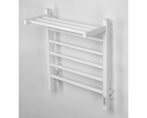 Полотенцесушитель электрический с/т Comfysan Marte-K EC-6 80/40 с полкой, белый