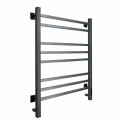 Полотенцесушитель электрический с/т Comfysan Verona-K EC-8 80/50, оружейная сталь