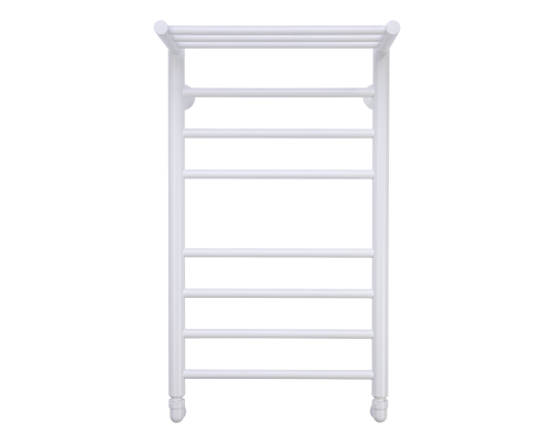 Полотенцесушитель водяной Comfysan Luce W-8 80/40 с полкой, белый