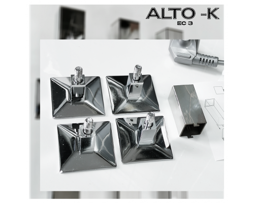 Полотенцесушитель электрический с/т Comfysan Alto-K EC-3 120/15, хром