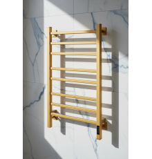 Полотенцесушитель электрический с/т Comfysan Pioli-K EC-8 80/50, MAT GOLD RAL