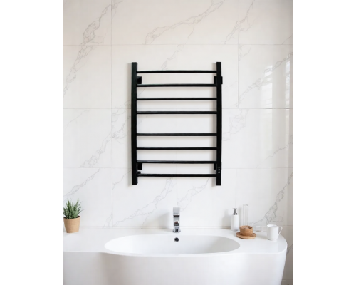 Полотенцесушитель электрический с/т Comfysan Unico-K EC-8 80/40, черный