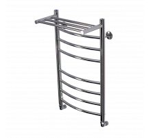 Полотенцесушитель водяной Comfysan Noumi W-8 80/40 с полкой, хром