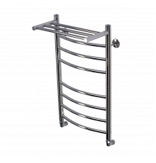 Полотенцесушитель водяной Comfysan Noumi W-8 80/40 с полкой, хром