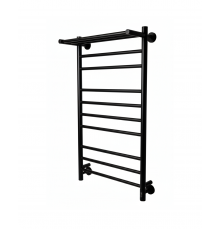 Полотенцесушитель электрический с/т Comfysan Luce EC-10 100/50 с полкой, черный