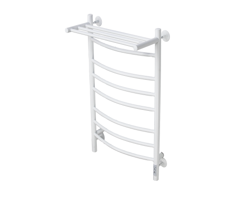 Полотенцесушитель электрический с/т Comfysan Noumi EC-8 80/40 с полкой, белый