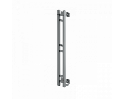 Полотенцесушитель электрический с/т Comfysan Alto-K EC-2 120/10, ТИТАНОВЫЙ ГРАФИТ RAL правый тэн