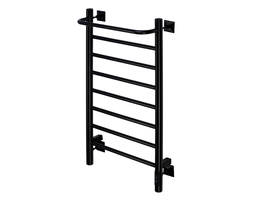 Полотенцесушитель электрический с/т Comfysan Capri EC-8 80/40 с полкой, черный
