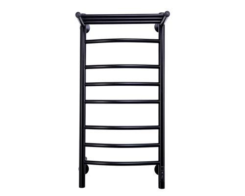 Полотенцесушитель электрический с/т Comfysan Noumi EC-8 80/40 с полкой, черный