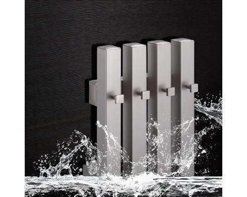 Полотенцесушитель электрический с/т Comfysan Альто-К (Alto-K) EC-4 120/18, никель, гальваника