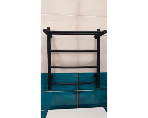 Полотенцесушитель электрический с/т Comfysan Classic EC-4 60/50 с полкой, черный