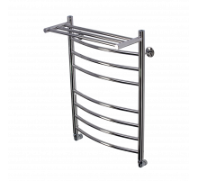 Полотенцесушитель водяной Comfysan Noumi W-8 80/50 с полкой, хром