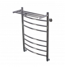 Полотенцесушитель водяной Comfysan Noumi W-8 80/50 с полкой, хром