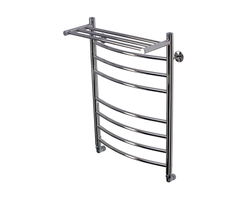 Полотенцесушитель водяной Comfysan Noumi W-8 80/50 с полкой, хром