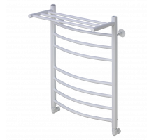 Полотенцесушитель водяной Comfysan Noumi W-8 80/50 с полкой, белый