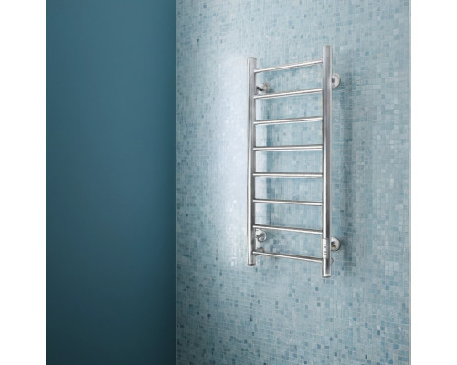 Полотенцесушитель электрический с/т Comfysan Аврора EC-8 80/30, хром