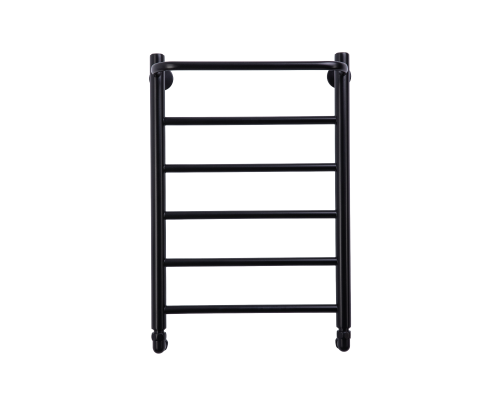 Полотенцесушитель водяной Comfysan Capri W-6 60/40 с полкой, черный