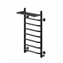 Полотенцесушитель электрический с/т Comfysan Scola EC-8 80/40 с полкой, черный Полотенцесушитель электрический с/т Comfysan Scola EC-8 80/40 с полкой, черный