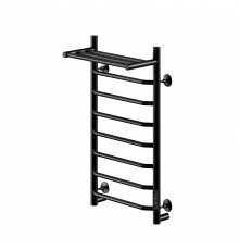 Полотенцесушитель электрический с/т Comfysan Scola EC-8 80/40 с полкой, черный