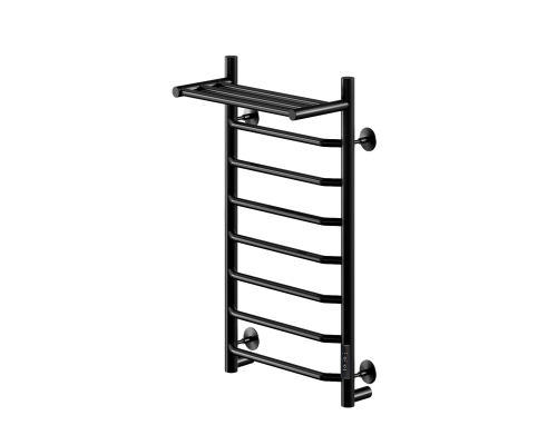 Полотенцесушитель электрический с/т Comfysan Scola EC-8 80/40 с полкой, черный