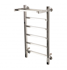 Полотенцесушитель электрический с/т Comfysan Marte-K EC-6 80/40 с полкой, хром