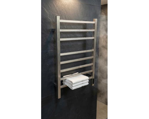 Полотенцесушитель электрический с/т Comfysan Мэджик-К (Magico-K) EC-8 80/50, никель, гальваника