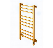 Полотенцесушитель электрический с/т Comfysan Pioli-K EC-10 100/50, MAT GOLD RAL