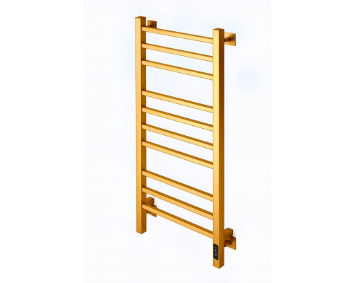 Полотенцесушитель электрический с/т Comfysan Pioli-K EC-10 100/50, MAT GOLD RAL