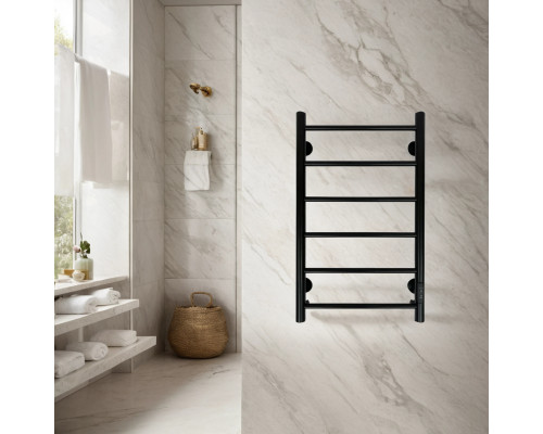 Полотенцесушитель электрический с/т Comfysan Аврора EC-6 70/40, черный