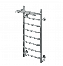 Полотенцесушитель электрический с/т Comfysan Scola EC-8 80/40 с полкой, хром
