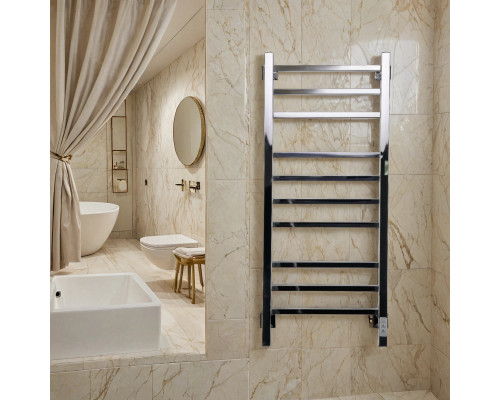 Полотенцесушитель электрический с/т Comfysan Pioli-K EC-10 100/40, хром