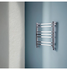 полотенцесушитель водяной comfysan pioli-k w-6 60/50, хром матовый нижнее подключение 500мм.