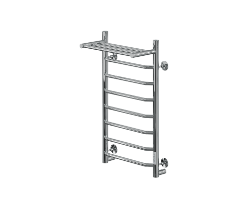Полотенцесушитель электрический с/т Comfysan Scola EC-8 80/50 с полкой, хром