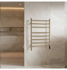 Полотенцесушитель электрический с/т Comfysan Stella EC-8 80/50, золото, гальваника