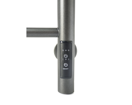 Полотенцесушитель электрический с/т Comfysan Luce EC-6 60/50, ТИТАНОВЫЙ ГРАФИТ RAL