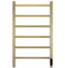 Полотенцесушитель электрический с/т Comfysan Мэджик-К (Magico-K) EC-6 70/40, золото, гальваника