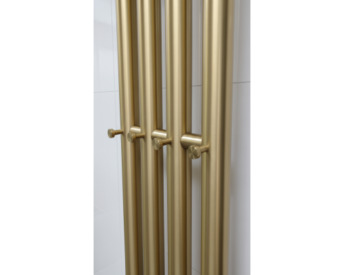 Полотенцесушитель электрический с/т Comfysan Alto EC-4 120/18, золото, гальваника