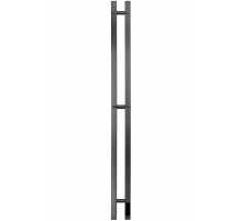Полотенцесушитель электрический с/т Comfysan Alto-K EC-2 120/8, оружейная сталь, гальваника