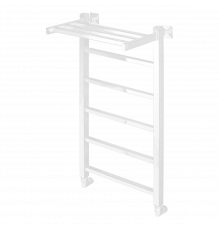 Полотенцесушитель водяной Comfysan Мартэ-К (Marte-K) W-6 80/40 с полкой, белый