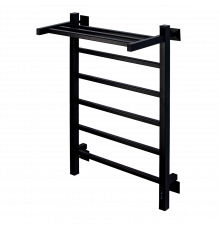 Полотенцесушитель электрический с/т Comfysan Marte-K EC-6 80/50 с полкой, черный