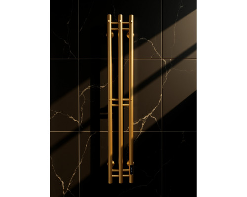 Полотенцесушитель электрический с/т Comfysan Alto EC-3 120/15, MAT GOLD RAL