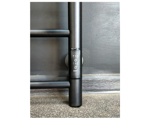 Полотенцесушитель электрический с/т Comfysan Аврора EC-8 80/30, черный