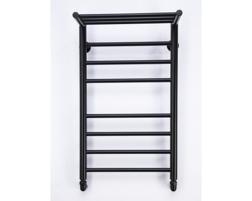 Полотенцесушитель водяной Comfysan Luce W-8 80/40 с полкой, черный