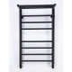 Полотенцесушитель водяной Comfysan Luce W-8 80/40 с полкой, черный