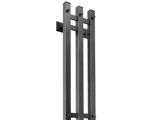 Полотенцесушитель электрический с/т Comfysan Alto-K EC-3 120/15, ТИТАНОВЫЙ ГРАФИТ RAL