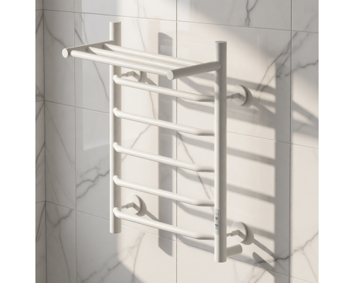 Полотенцесушитель электрический с/т Comfysan Scola EC-6 60/40 с полкой, белый