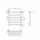 Полотенцесушитель электрический с/т Comfysan Marte-K EC-6 60/50 с полкой, хром