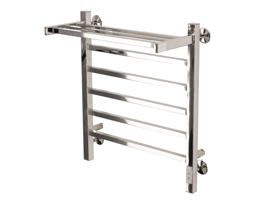 Полотенцесушитель электрический с/т Comfysan Marte-K EC-6 60/50 с полкой, хром